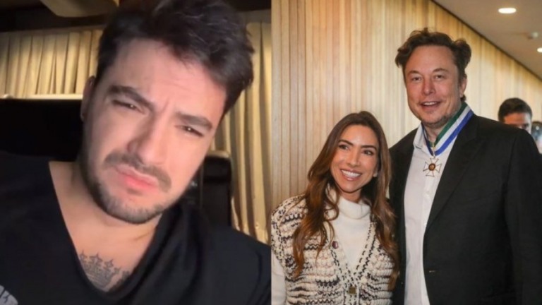 Felipe Neto critica discurso de Patrícia Abravanel para Elon Musk