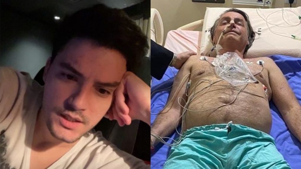 Felipe se explica após deboche com internação de Bolsonaro Felipe se explica após deboche com internação de Bolsonaro