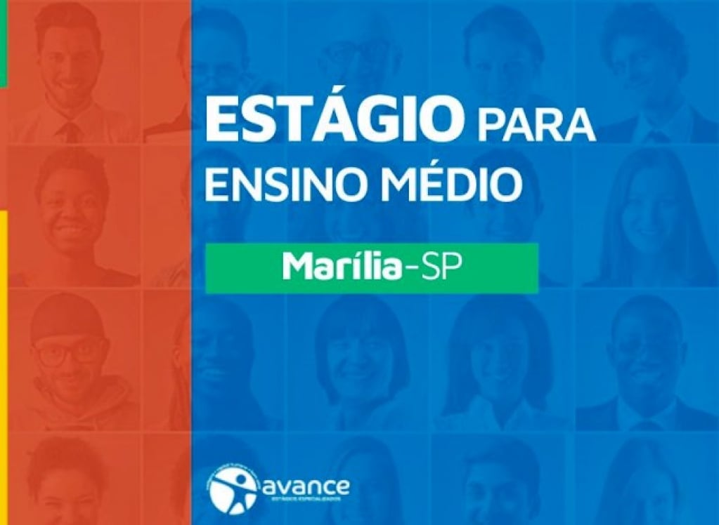 Empresa oferece 200 vagas de estágio para ensino médio em Marília