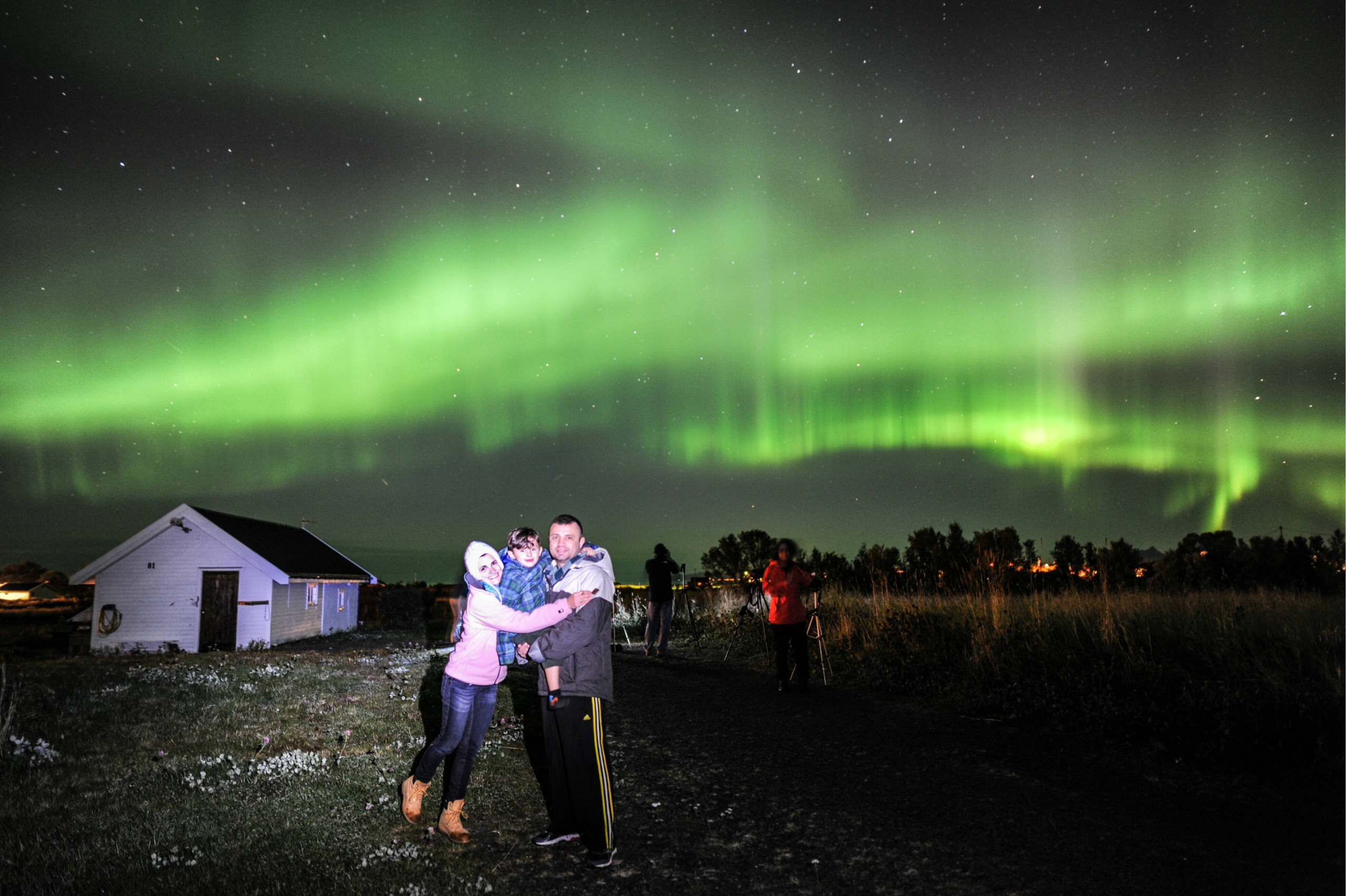 ‘Se ficar menor que isso, existe uma grande possibilidade de ver uma aurora fraca ou, pior ainda, voltar para casa sem ver nada’. Foto: Divulgação/Daniel Japor