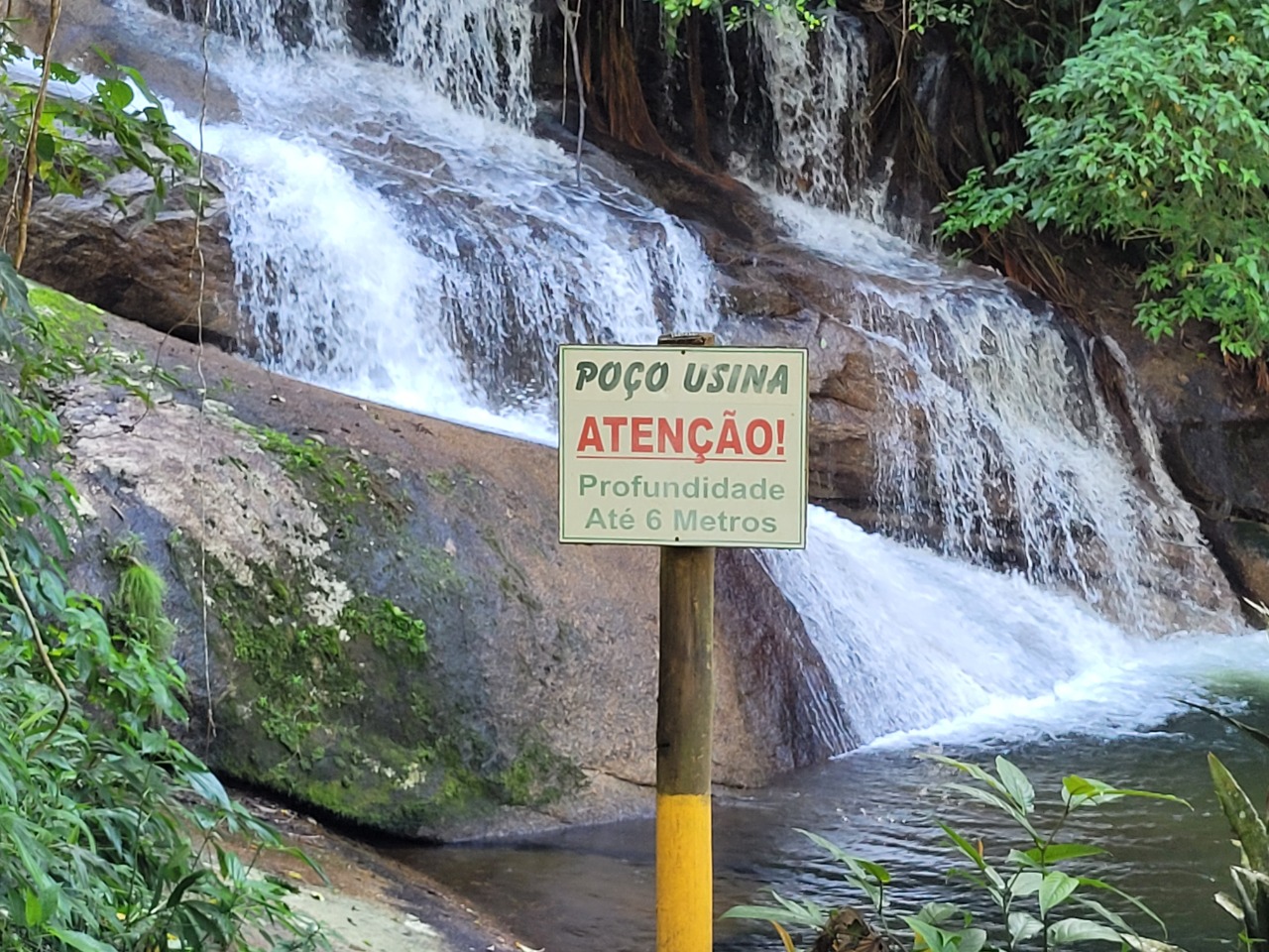 Cachoeira Pedra Branca, em Paraty. Foto: Miguel Trombini/iG Turismo