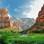 É possível passear pelas margens do Rio Virgin dentro do Zion National Park. Foto: shutterstock 