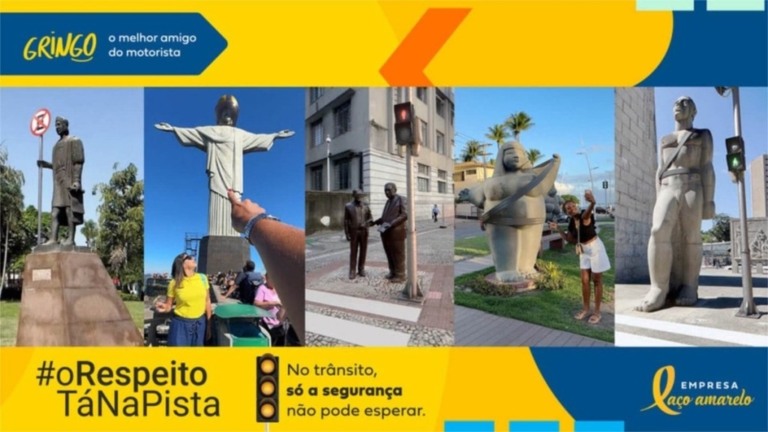 Adnews Gringo equipa monumentos brasileiros com itens de proteção