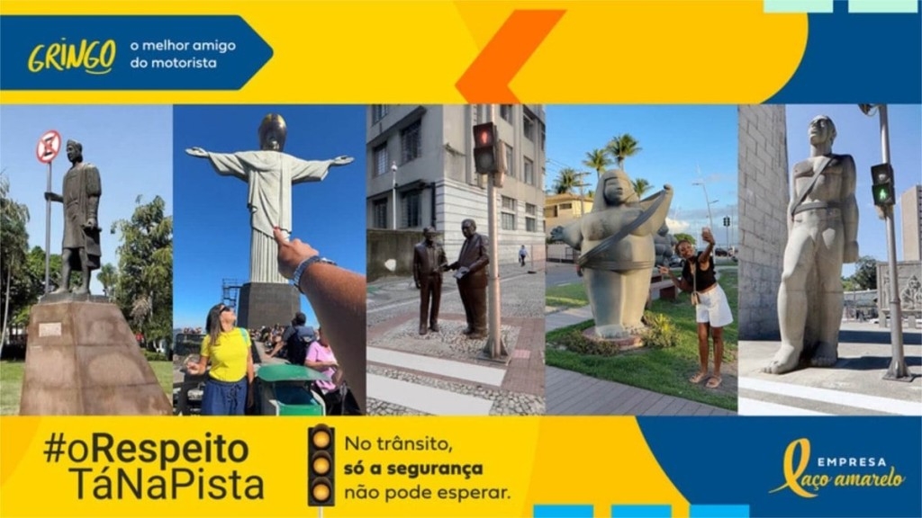 Adnews Gringo equipa monumentos brasileiros com itens de proteção