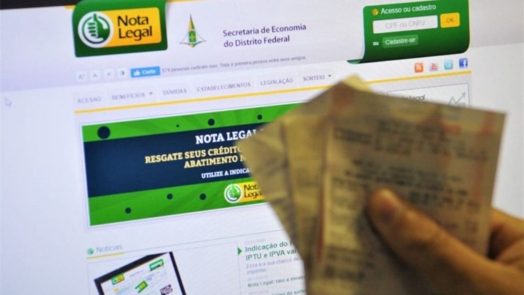 Agência BrasÃlia Sorteio do Nota Legal é adiado para o dia 27 de junho Agência BrasÃlia Sorteio do Nota Legal é adiado para o dia 27 de junho