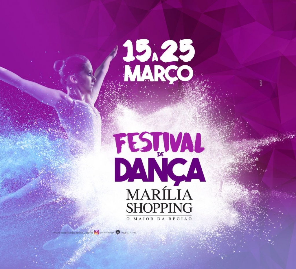 Shopping faz festival de dança com originalidade e talento