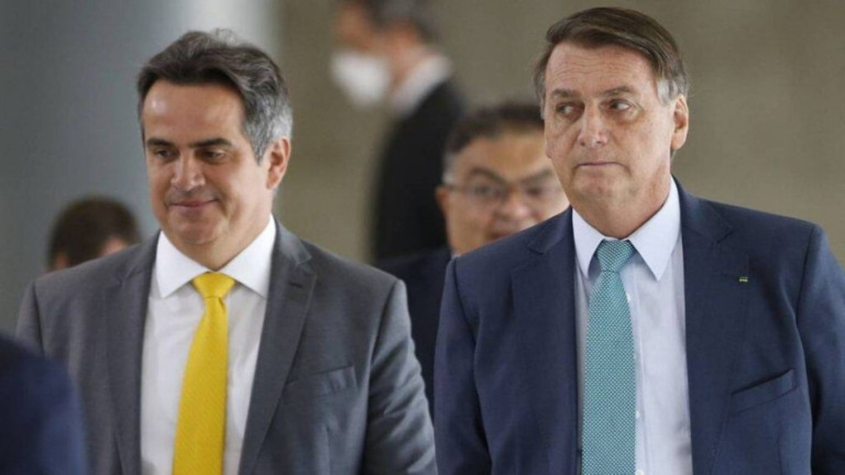 Reprodução Ciro Nogueira e Jair Bolsonaro