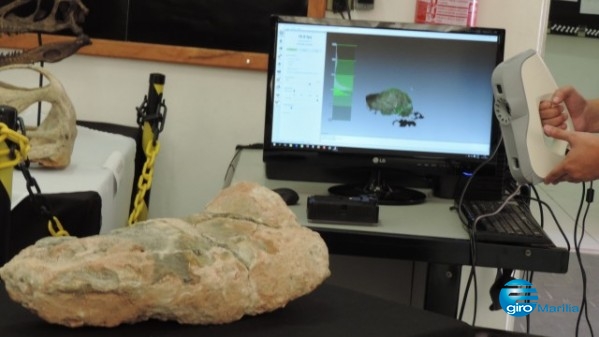 Museu terá acervo 3D sobre dinossauros