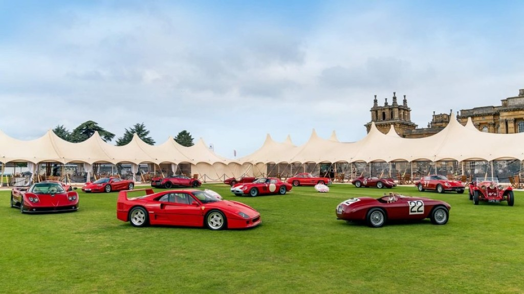 Carros clássicos da Ferrari serão parte da atração Concours d'Elégance