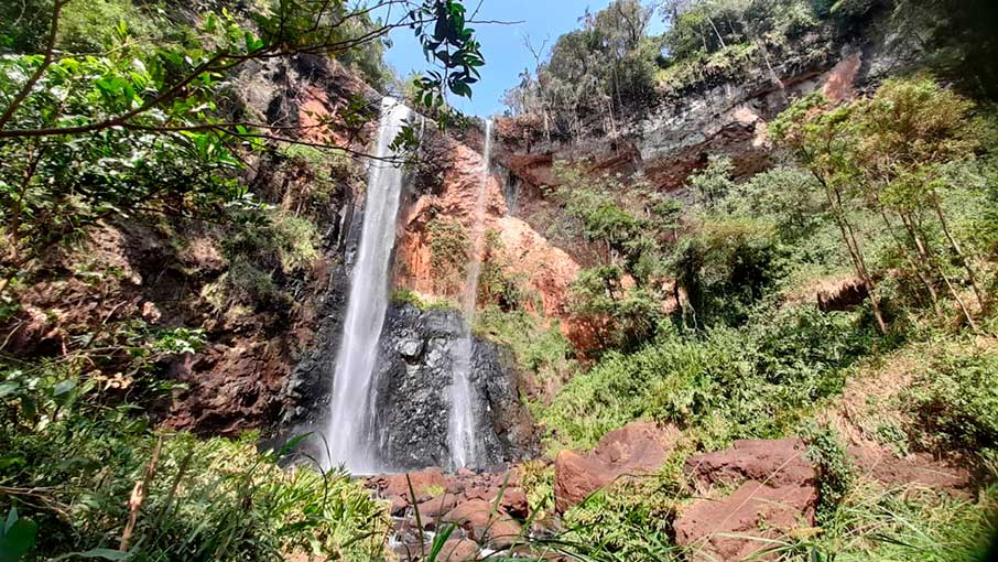 Cachoeira Santa Maria em Brotas. Foto: Felipe Carvalho/iG