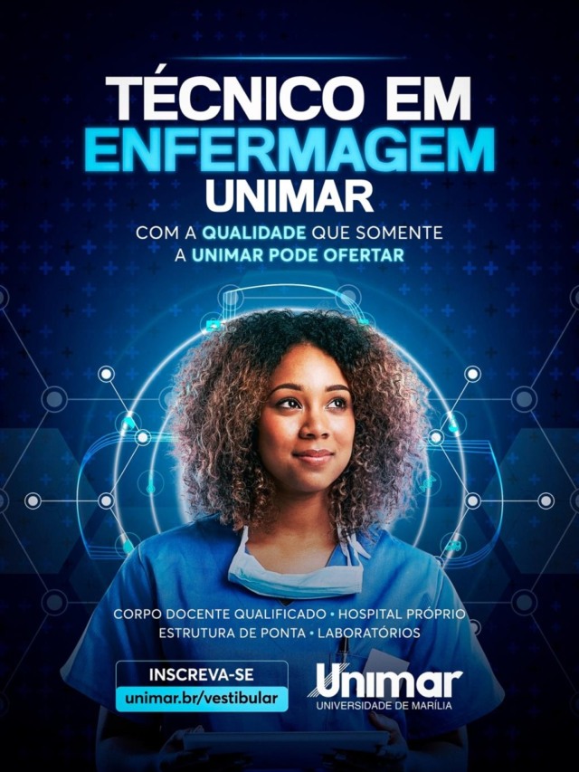 Unimar encerra nesse mês processo seletivo para curso Técnico em Enfermagem