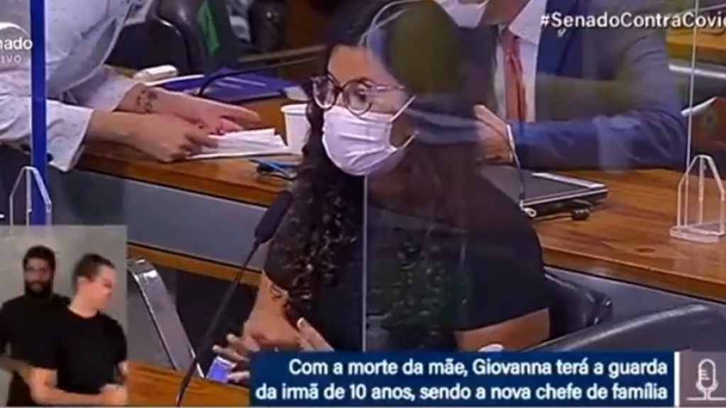 Intérprete de libras se emociona e precisa ser substituído na CPI; vídeo Intérprete de libras se emociona e precisa ser substituído na CPI; vídeo