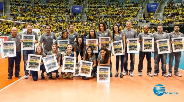 Marcos Muriano com a seleção brasileira – Divulgação