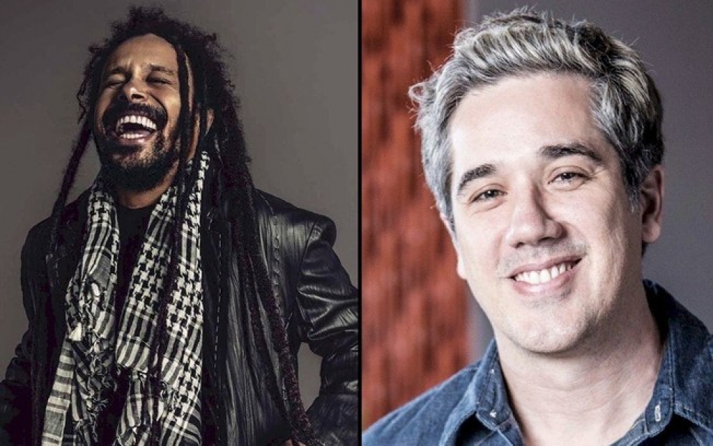 Marcelo Falcão e Rogério Flausino apresentam live neste sábado Marcelo Falcão e Rogério Flausino apresentam live neste sábado