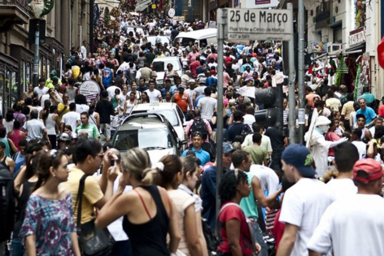 A cidade de São Paulo segue a mais populosa do Brasil, com 11,5 milhões de habitantes. Foto: Agência Brasil