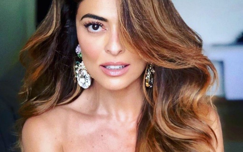 Que corpão! Juliana Paes surge seminua para homenagear amigo na web