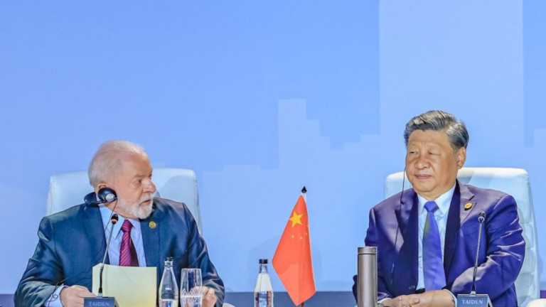 Ricardo Stuckert/PR – 24.08.2023 Presidente da República, Luiz Inácio Lula da Silva, participa da Sessão I do Diálogo de Amigos do BRICS