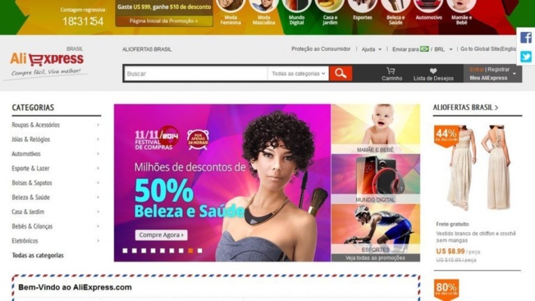 Hang pede restrição da AliExpress, Wish, Shopee e mais importadoras