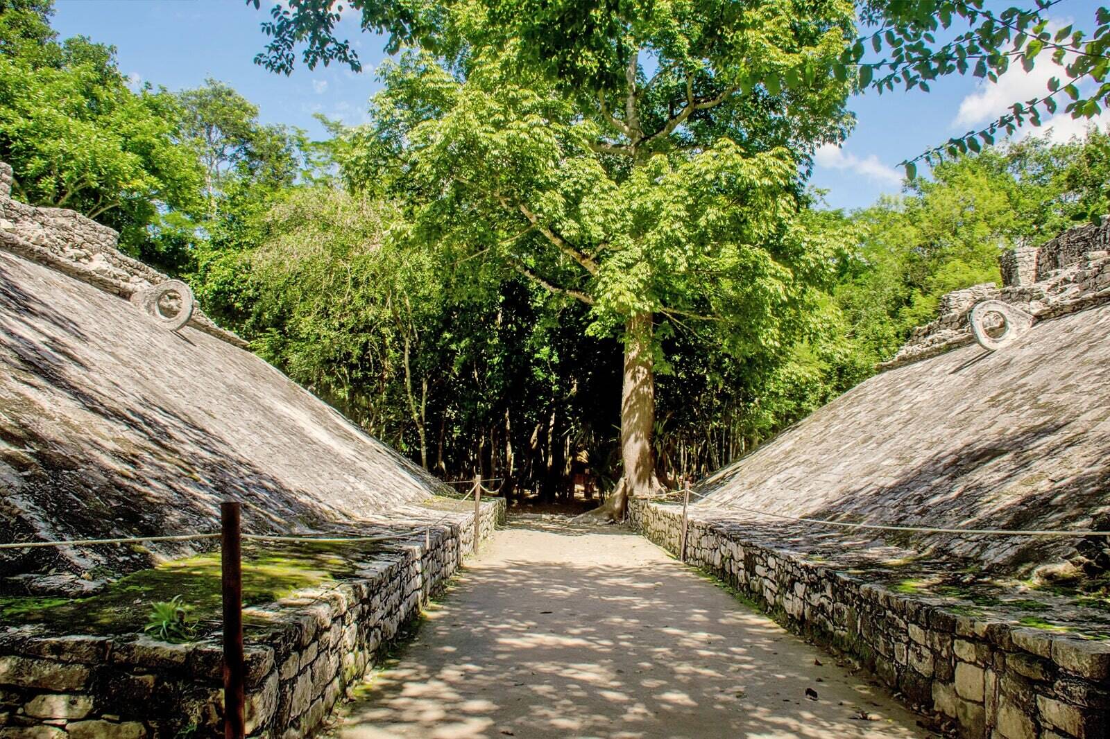 Ruínas Coba, no México. Foto: Reprodução