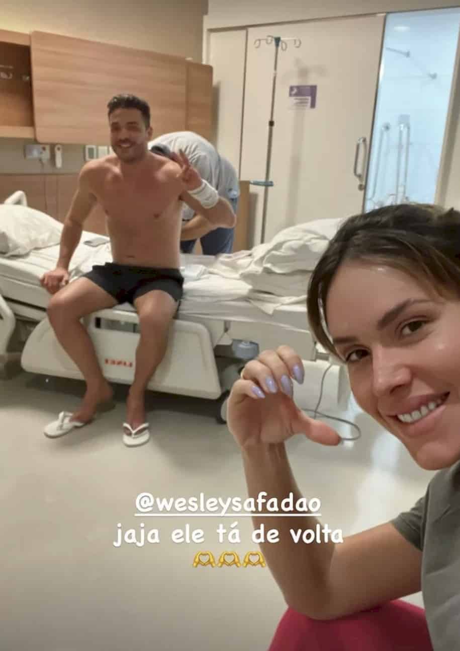 Esposa de Wesley Safadão compartilha foto ao lado do cantor