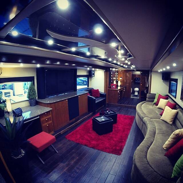 Motorhome de Mariah Carey . Foto: Divulgação