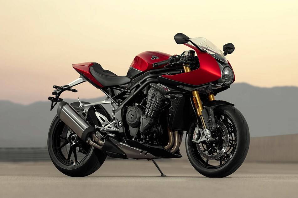 Triumph Speed Triple 1200 RR . Foto: Divulgação