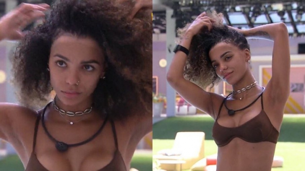 'BBB 22': Brunna Gonçalves usa cabelo natural pela primeira vez 'BBB 22': Brunna Gonçalves usa cabelo natural pela primeira vez