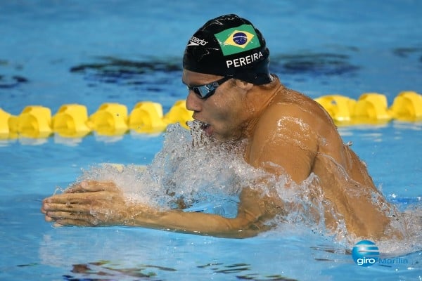 Thiago Pereira é desclassificado na prova dos 400m medley do Pan