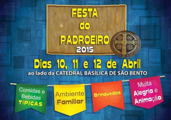 São Bento ganha festa antecipada e renda ajuda reforma de igreja