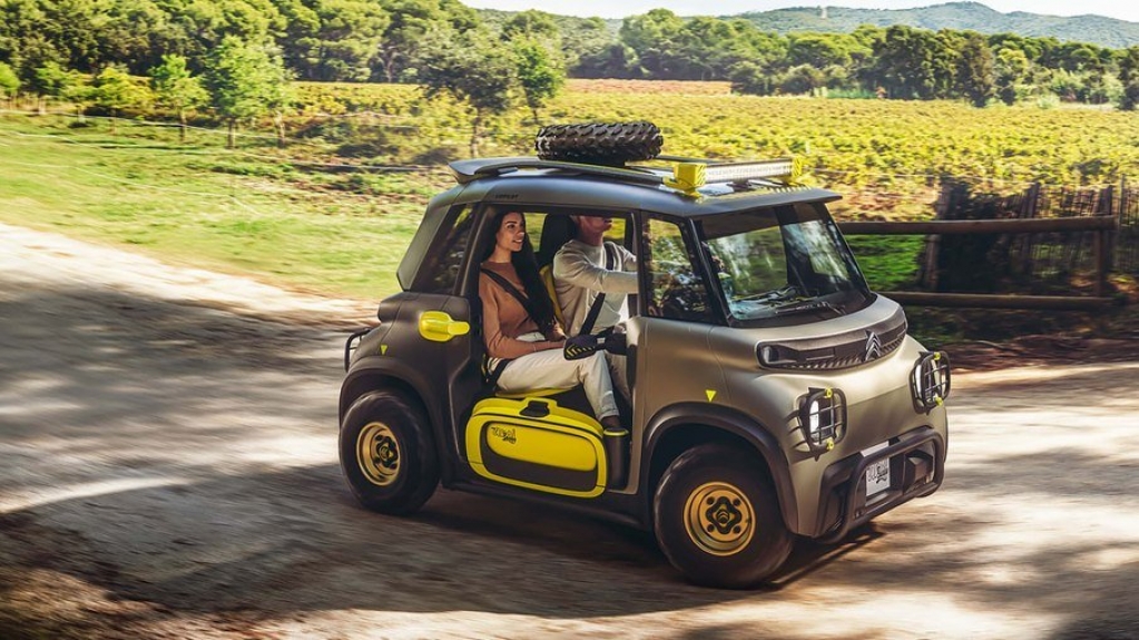 Citroën mostra protótipo elétrico My Ami Buggy Concept