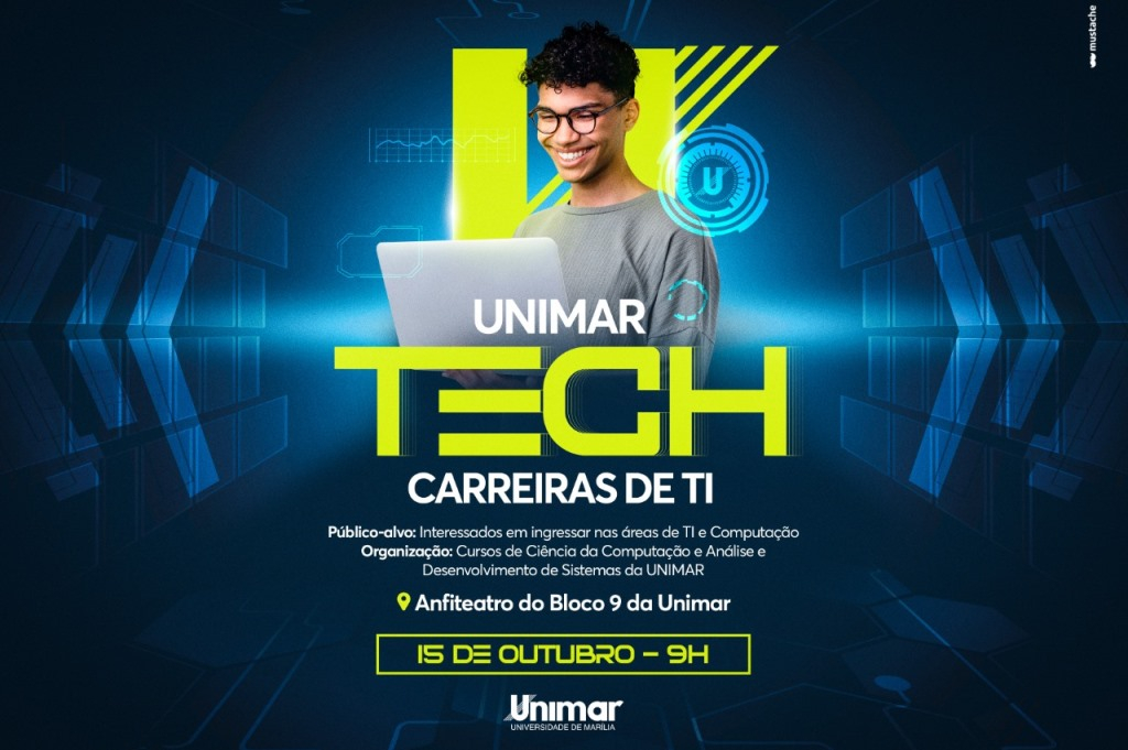 Universidade de Marília realiza o “Unimar Tech - Carreiras de TI”