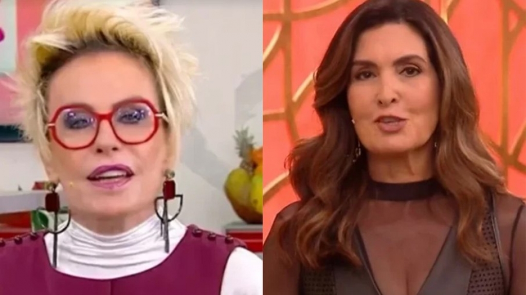 Ana Maria e Fátima Bernardes mandam recado para Faustão ao vivo