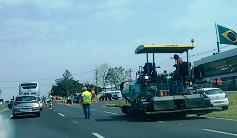 Restauração de asfalto em rodovias tem obras e tráfego lento em Marília e região