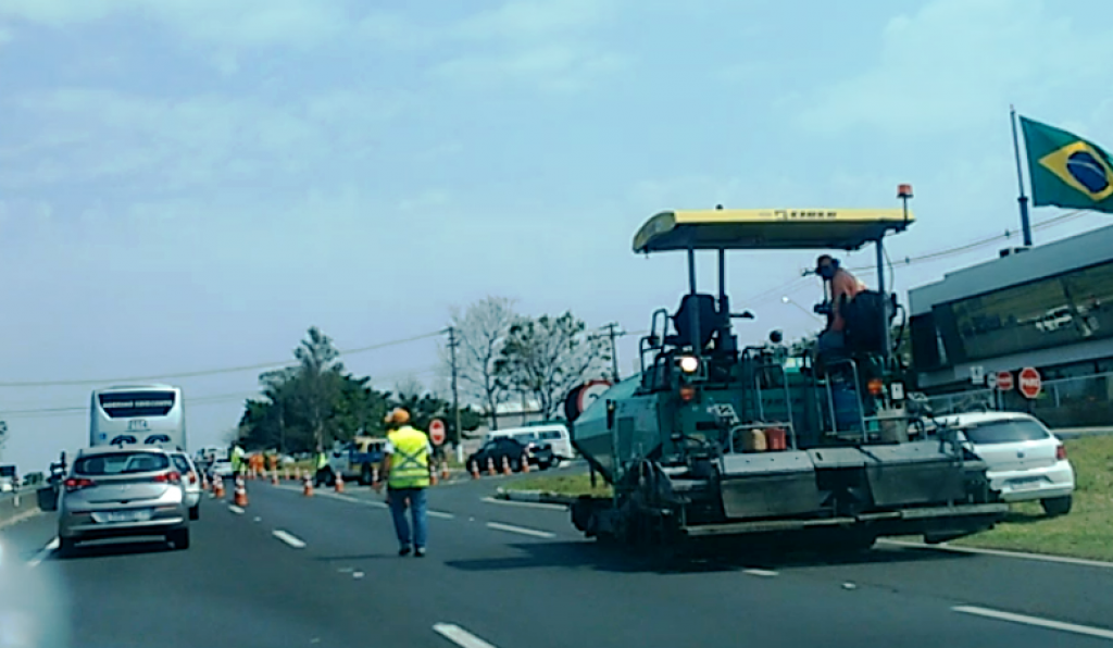 Restauração de asfalto em rodovias tem obras e tráfego lento em Marília e região