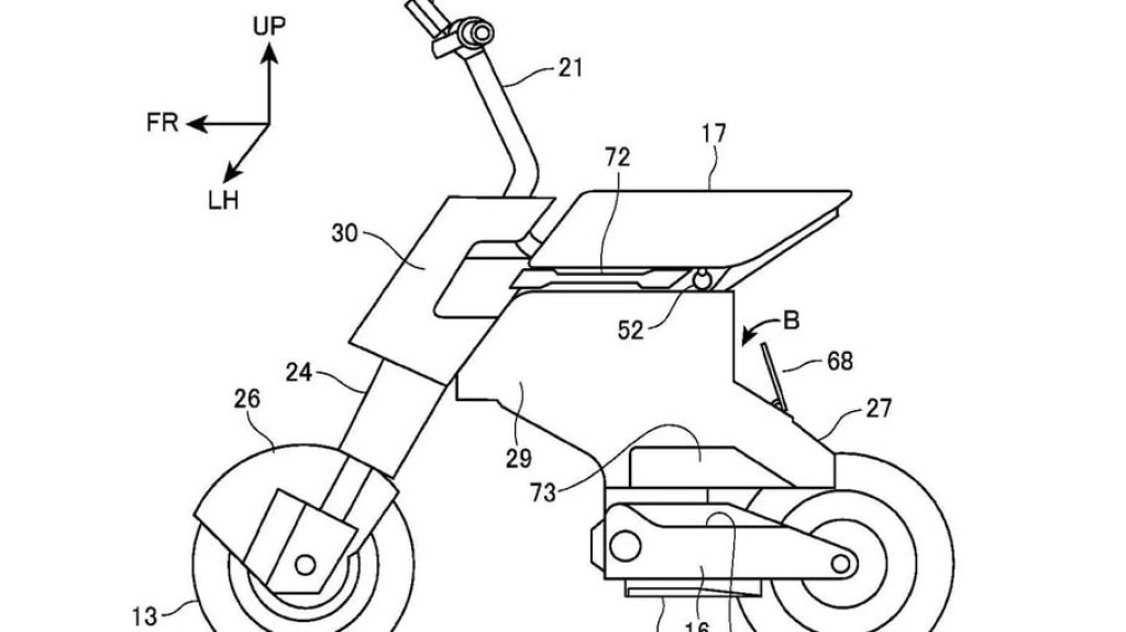 Honda trabalha em mini scooter elétrica dobrável