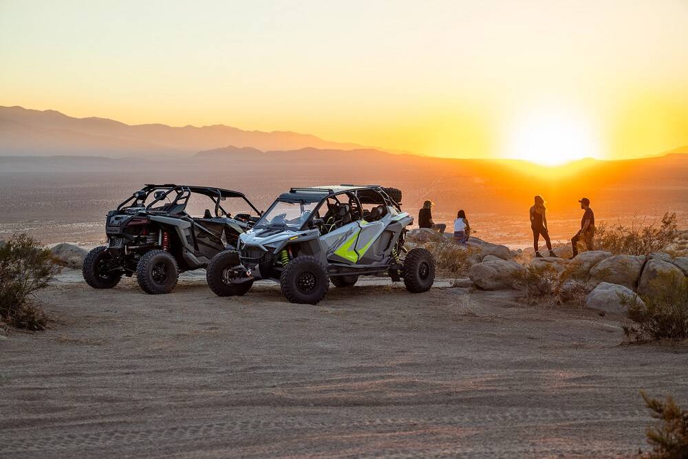 Polaris RZR PRO R e RZR Turbo R. Foto: Divulgação