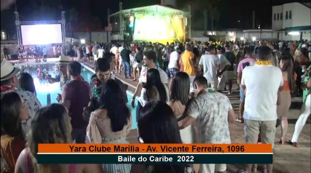 Noite no Caribe tem espaços diferenciados, público animado e anúncio de novidades no Yara Clube