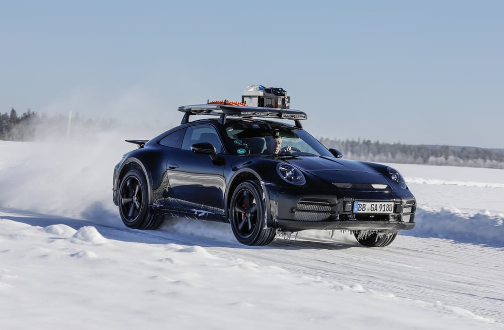 Porsche 911 Dakar. Foto: Divulgação