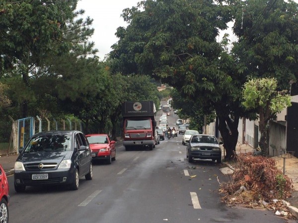 Carreata dos servidores na zona norte da cidade – Divulgação