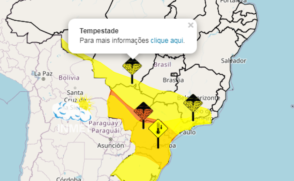 Meteorologia prevê chuvas isoladas até feriado em Marília e região