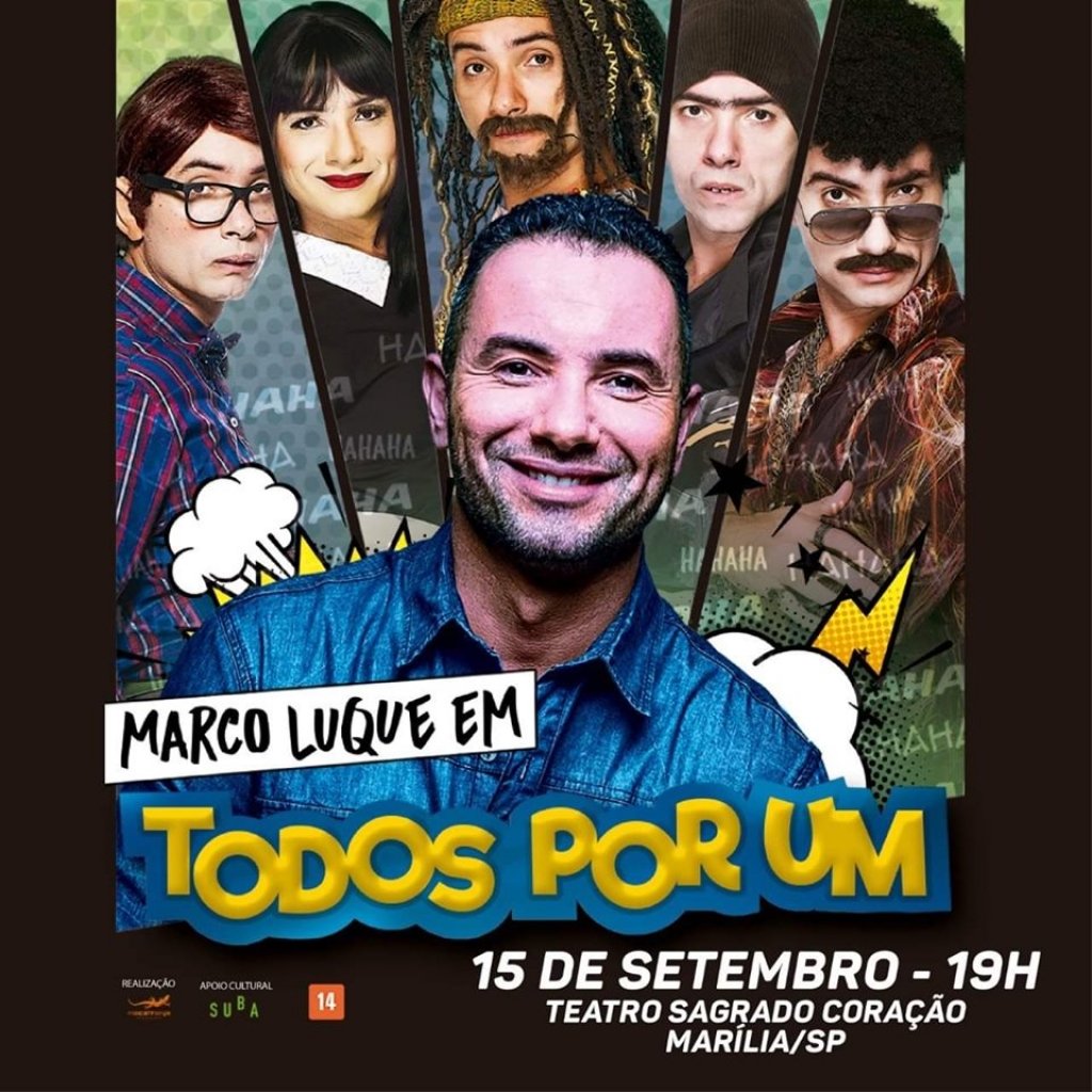 Leitora ganha convites para show de Marco Luque em Marília