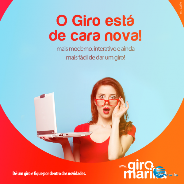 Giro Marília tem novo visual e fica ainda melhor, acesse o site