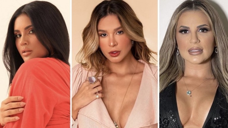 Mileide Mihaile e Kerline Cardoso alfinetam fama de "mendigo do amor"
