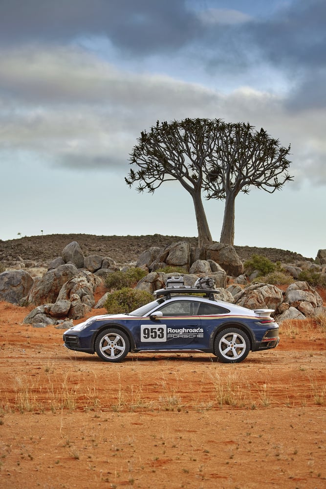 Porsche 911 Dakar. Foto: Divulgação