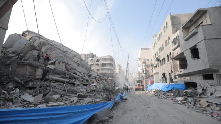 Divulgação/ONU Destruição na Faixa de Gaza