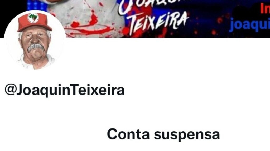 Twitter suspende conta pró-governo do 'vô' Joaquin Teixeira Twitter suspende conta pró-governo do 'vô' Joaquin Teixeira