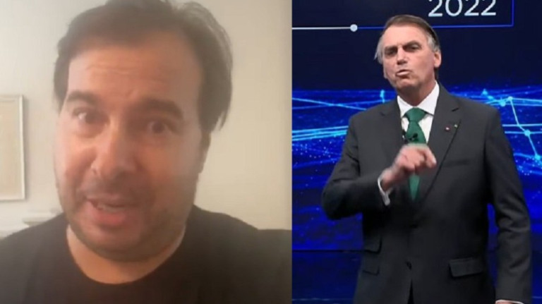 Rodrigo Maia chama Bolsonaro "pai do orçamento secreto" após acusação