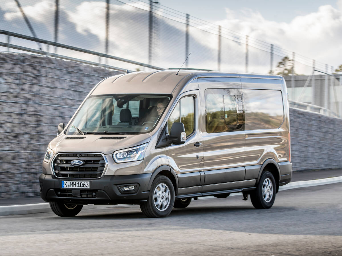 Ford Transit. Foto: Divulgação