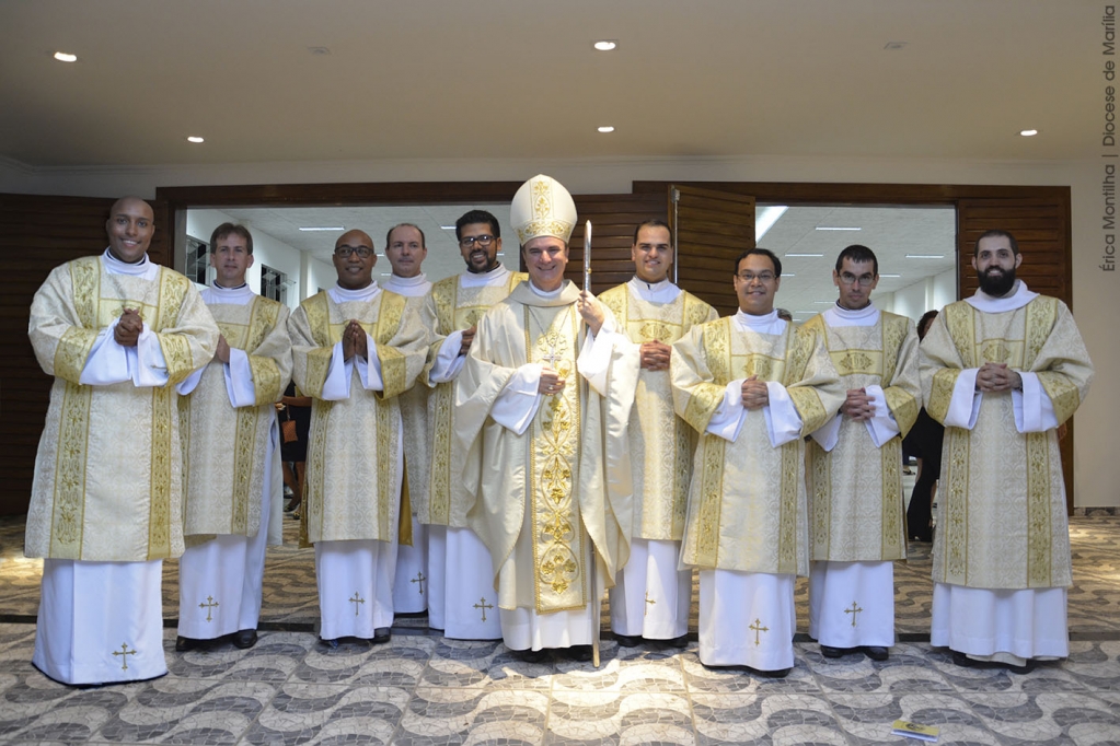 Diocese ordena nove diáconos para atuação na região – Érica Montilha/DIocese de Marília