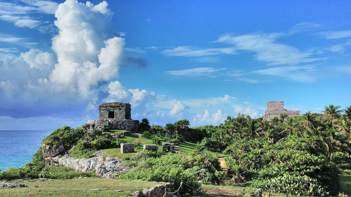 Ruínas Tulum, no México. Foto: Reprodução